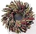 FEAST FOR FEATHERED FRIENDS Handmade WREATH Bird Bouquet MILLET SEEDS Sorghum Amaranthus