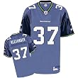Shaun Alexander #37 Seattle Seahawks Youth NFL Replica Player Jersey by Reebok (Navy Blue) Shaun Alexander #37 Seattle Seahawks Youth NFL Replica Player Jersey by Reebok (Navy Blue)