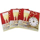 3 Packs of Celebrations Design Print Cocktail Napkins, Pack of 20