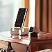 elago W2 Stand [Red] - [Supports Nightstand Mode][Cable Management][Scratch-Free Silicone] - for Apple Watch