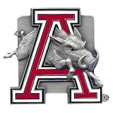 Arkansas Razorbacks New Metal Trailer Hitch Cover Plug