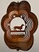   - GARDEN Dachshund YARD Art Wind Spinner SWIRLY Sphere