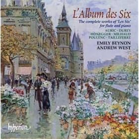 L'?uvre pour fl�te et piano des "Six" (Int�grale)