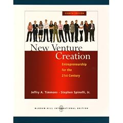 New Venture Creation: Entrepreneurship for the 21st Century.