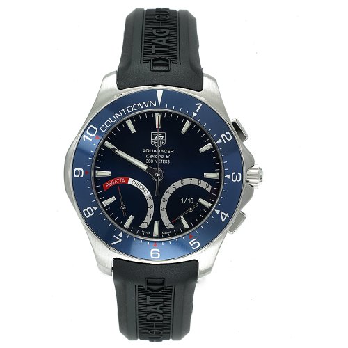 TAG Heuer Men s CAF7110.FT8010 Aquaracer Calibre S Regatta Hybrid Chronograph Watch