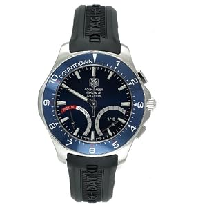 TAG Heuer Men's CAF7110.FT8010 Aquaracer Calibre S Regatta Hybrid Chronograph Watch