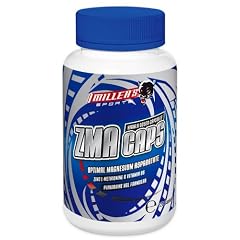 Miller's Sports ZMA Caps Hoch Dosiert, 120 Kapseln, 1er Pack (1 x 102 g)