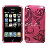 Pink Morning Glory Candy Skin Cover for Apple iPhone 3G & iPhone 3GS