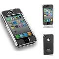 Ultra Slim Crystal Clear Case cover for the Apple iPhone 4 4S +Two screen protector One for the front and one for the back