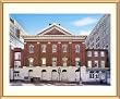 Exterior, Restored Ford's Theatre, Washington - Attractive approx. 25"x29" Framed and Matted - 1 1/2" Antique Style Gold Frame - Photographic Print by Carol M. Highsmith