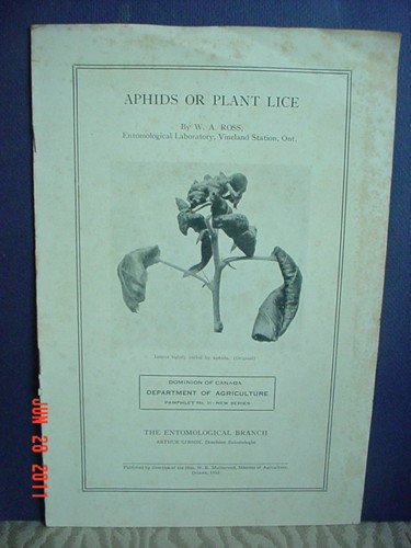 "Aphids or Plant Lice, Pamplet No. 31"