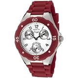 Save on Invicta Women's 0701 Angel Collection Cranberry Multi-Function Rubber Watch