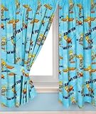 Bob the Builder Build Curtains Pair 66 x 72 OFFICIAL