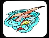 Produkt-Bild: Mauspad mit der Grafik: Ozean, Wasserorganismen, Seagull, Fisch, Meer