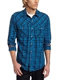 Calvin Klein Jeans Mens Steely Plaid Long Sleeve Woven 51uKUvWAH5L. SL160 Calvin Klein Jeans Mens Steely Plaid Long Sleeve Woven
