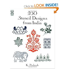 250 Stencil Designs from India (Dover Design Library)