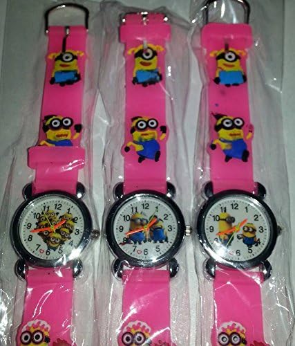 Despicable Me "Minions Movie" 7.5 inch Adjustable Watch (PINK) styles may vary