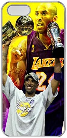 iPhone 5 Case, iPhone 5S Case, Customize Hard PC Clear Slim Protective iPhone 5 5S Case Cover Shock-Absorption Bumper Case for Apple iPhone 5/5S - Kobe Bryant