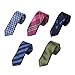 DANF.02 Series Polyester Slim Ties For Husband-5 Styles Available By Dan Smith