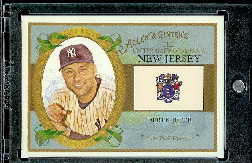Buy 2008 Topps Allen and Ginter U.S States # US30 Derek Jeter ( New Jersey ) New York Yankees - MLB... by Topps
