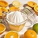 Jeffries & Weston Citrus Fruit Juicer Pitcher with Pulp Control, 300ml