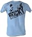 Rocky Classic Movie Stallone Champ The Italian Stallion Blue Heather T-shirt, XL
