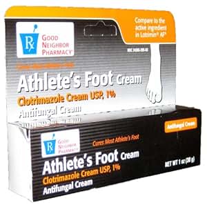 Amazon.com: GNP Clotrimazole Antifungal Cream 1% Cures Most Athlete’s
