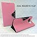 Cellto Galaxy S6 Edge Premium Wallet Case with HD Screen Protector [Reversible Magnetic Closure] Diary Cover w/ Card Slots Top Quality & Stand in Multiple Angles + Life Time Warranty - Baby Pink / Black