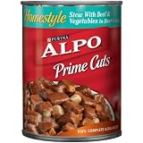 Alpo Dog Food, Prime Cuts Stew with Beef and Vegetables, 22 oz (Pack of 12)