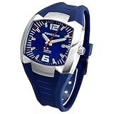 VICEROY バーセロイ FCバルセロナ公式 メンズウォッチ ウレタンバンド ブルー 43765-35
