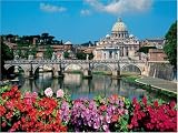 Ravensburger Puzzle - Angels Bridge & St. Peters in Rome (1000 pieces)