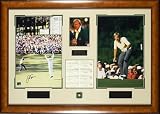 Jack Nicklaus - Signed & Framed - 1986 Masters Championship Display