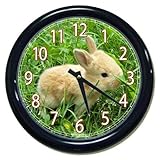 Bunny Rabbit Themed Wall Clock