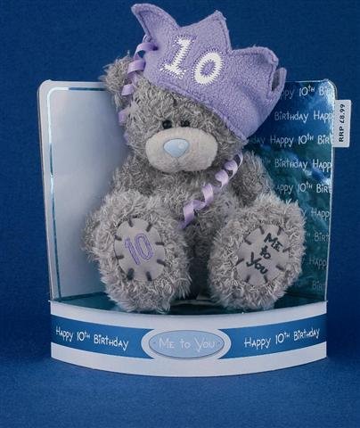 Childrens Toyshop  Toys : Me to You - Happy 10th Birthday, 15cm