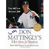 Don Mattingly Autographed Hitting Is Simple Book