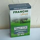 西洋芝の種：ソットボスコ（日陰用） 1ｋg[日陰の庭に！20平米分　イタリア製]