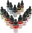 Dr. Ph. Martin's Radiant Concentrated Water Color Bottles, 0.5 oz, Set of 14 (Set D)