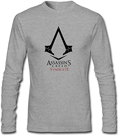 Monni Men's Assassins Creed Syndicate Logo Long Sleeve T-shirt