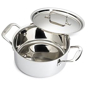 Gourmet Standard 3 Quart Tri-Ply Casserole with Lid - AS11109 by Gourmet Standard