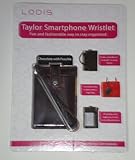 LODIS Taylor Smartphone Wristlet Chocolate with Fuschia 169ty cho 236