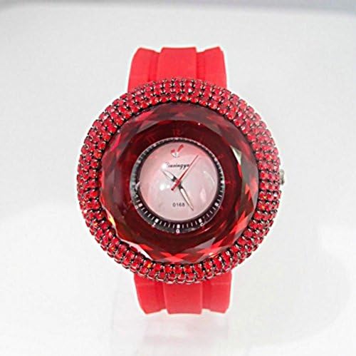 SunShine Day Women Wristwatches Ladies Rhinestone Fashion Silicon Strap Quartz Watch Women Watches Ws222