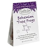 Graffiti Zoo Hand Made Chocolates, Bohemian Tree Frogs, 2.4-Ounce Sideview Boxes (Pack of 8)