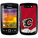 Calgary Flames - Home Jersey design on BlackBerry Torch 9800 9810 Hard Case