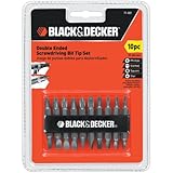 Black and Decker 71-081 Double Ended Screwdriving Bit Set, 10-Piece