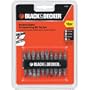 Black and Decker 71-081 Double Ended Screwdriving Bit Set, 10-Piece