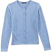 Port Authority Signature - Ladies Fine-Gauge Crewneck Cardigan Sweater.