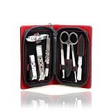 51uL9QMXroL. SL160  Alice™ 8pc Manicure/Pedicure Kit, Leather Travel & Grooming Kit, Graduation Gift Ideas Reviews