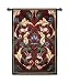 Tapestry: William Morris Fine Art Tapestry with Hanging Rod,38 x 53
