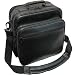 Adorama Executive Model Camera & Notebook System Bag, Black, Soft Leather, for 15