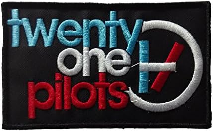 OYFF Twenty One Pilots Logo Embroidered Velcro Patch